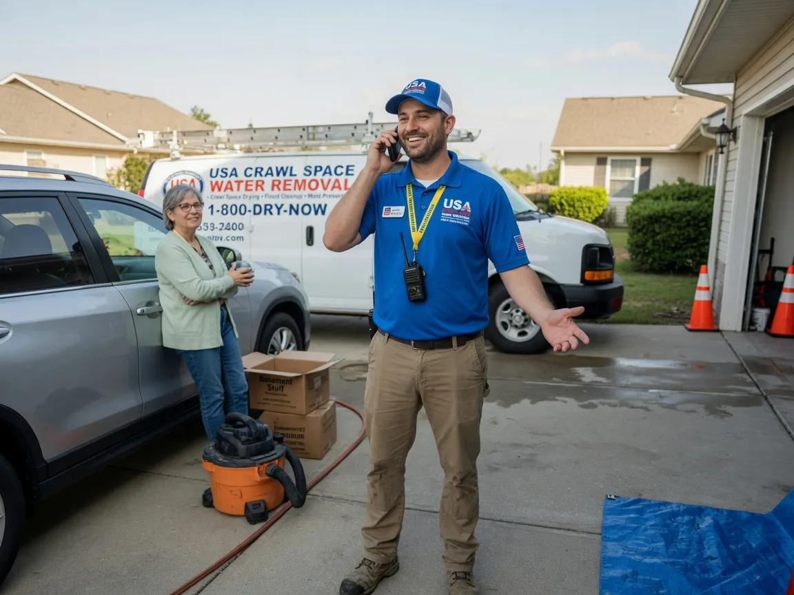 Crawl Space Water Removal Abell, MD FAQs